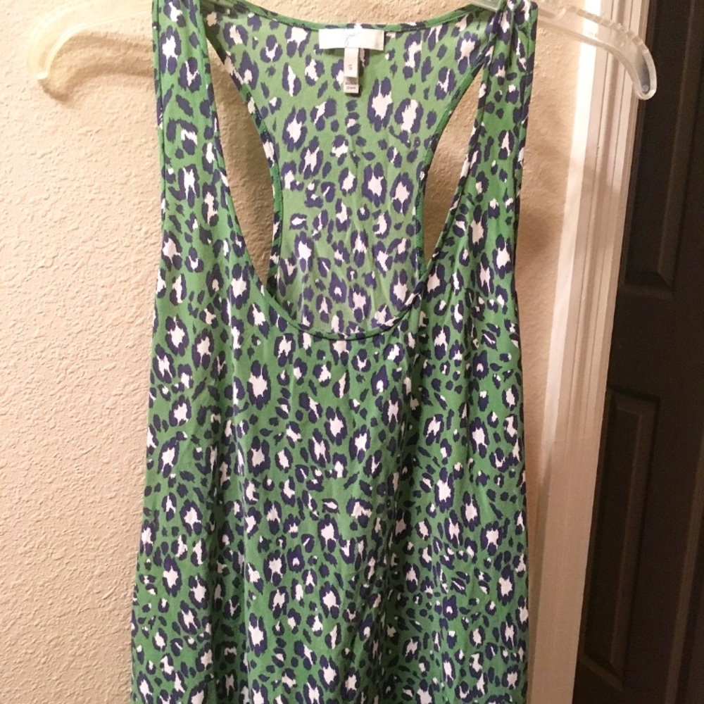 Joie Printed Razorback Top